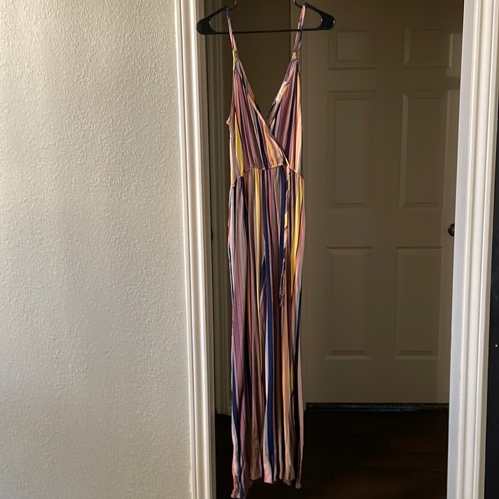 Wide leg jump suit